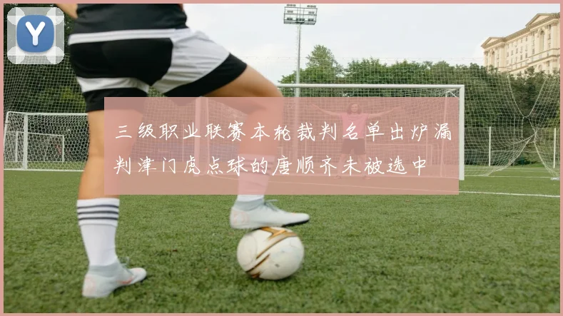 三级职业联赛本轮裁判名单出炉漏判津门虎点球的唐顺齐未被选中